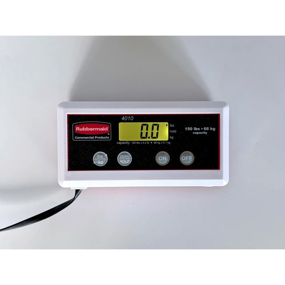 Rubbermaid 4010-88 Digital Receiving Scale Capacity 150lbs - 68kg